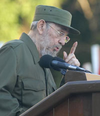 Fidel Castro: La paz con la paz se paga